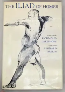 The Iliad of Homer - Latimore & Leonard Baskin 1962 | 1st Edition