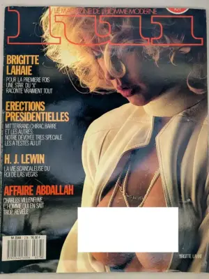 Lui Vintage Adult Magazine - Mars 1987