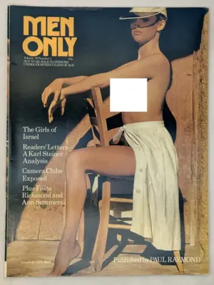 Men Only Vintage Adult Magazine - February 1974