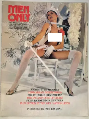 Men Only Vintage Adult Magazine - March 1975