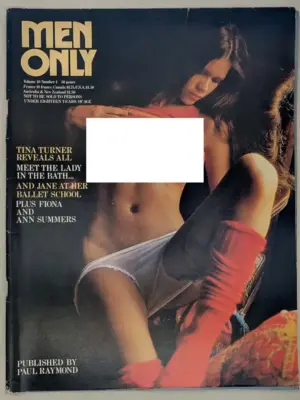 Men Only Vintage Adult Magazine - April 1975