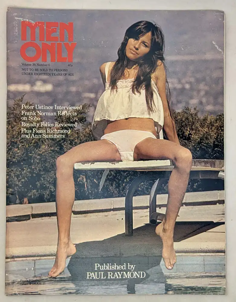 Men Only Vintage Adult Magazine - June 1974