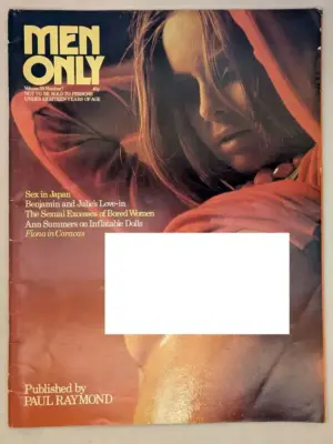 Men Only Vintage Adult Magazine - July 1973