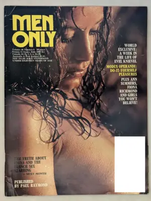 Men Only Vintage Adult Magazine - August 1975