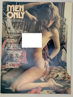Men Only Vintage Adult Magazine - September 1973