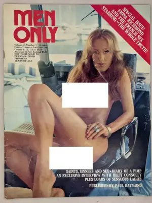 Men Only Vintage Adult Magazine - September 1975
