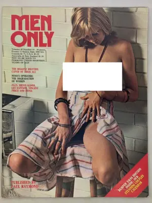 Men Only Vintage Adult Magazine - November 1975