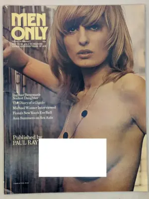 Men Only Vintage Adult Magazine - January 1974