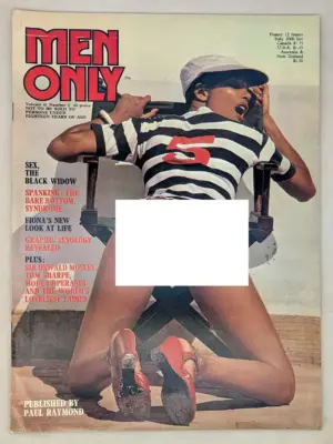 Men Only Vintage Adult Magazine - February 1976