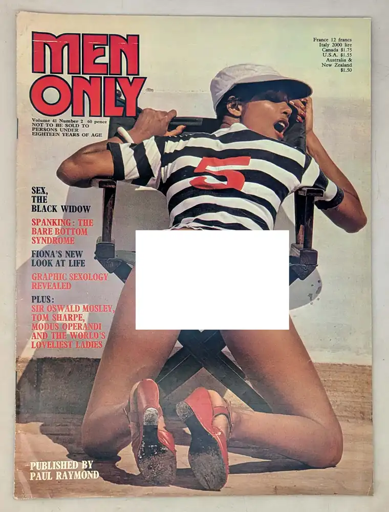 Men Only Vintage Adult Magazine - February 1976