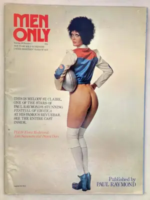 Men Only Vintage Adult Magazine - March 1974