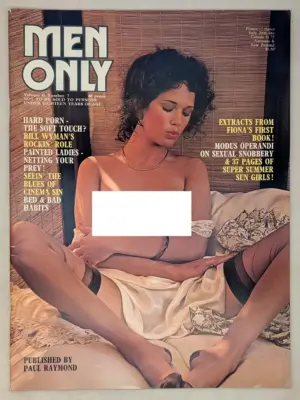 Men Only Vintage Adult Magazine - July 1976