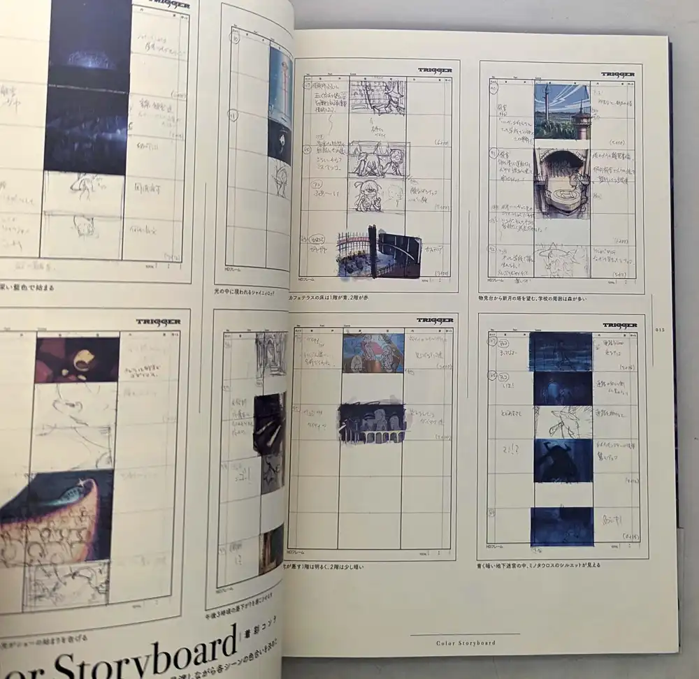 Little Witch Academia Artbook - Trigger 2013