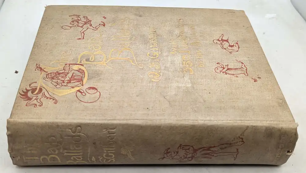 The Bab Ballads - W.S. Gilbert 1898 | 1st Edition The History of Don Quixote of the Mancha - Thomas Shelton 1923