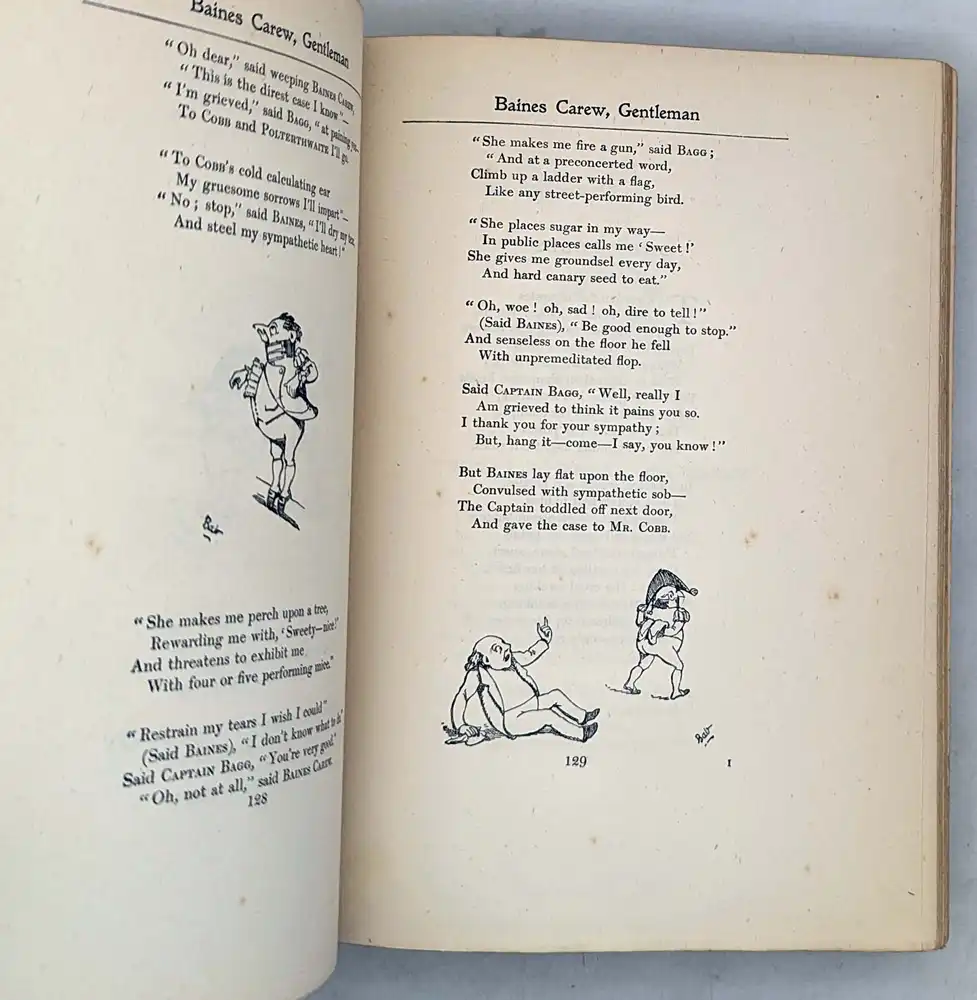 The Bab Ballads - W.S. Gilbert 1898 | 1st Edition The History of Don Quixote of the Mancha - Thomas Shelton 1923
