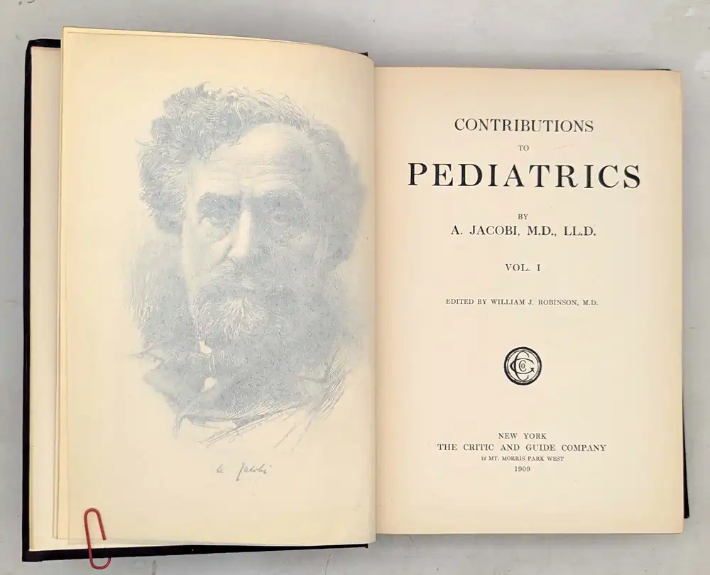 Collectanea Jacobi: Contributions to Pediatrics - Dr. Abraham Jacobi 1909 | 1st Edition Collectanea Jacobi: Contributions to Pediatrics - Dr. Abraham Jacobi 1909 | 1st Edition