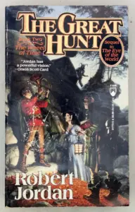 The Great Hunt - Robert Jordan 1991 | 1st PB Edition