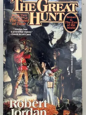 The Great Hunt - Robert Jordan 1991 | 1st PB Edition