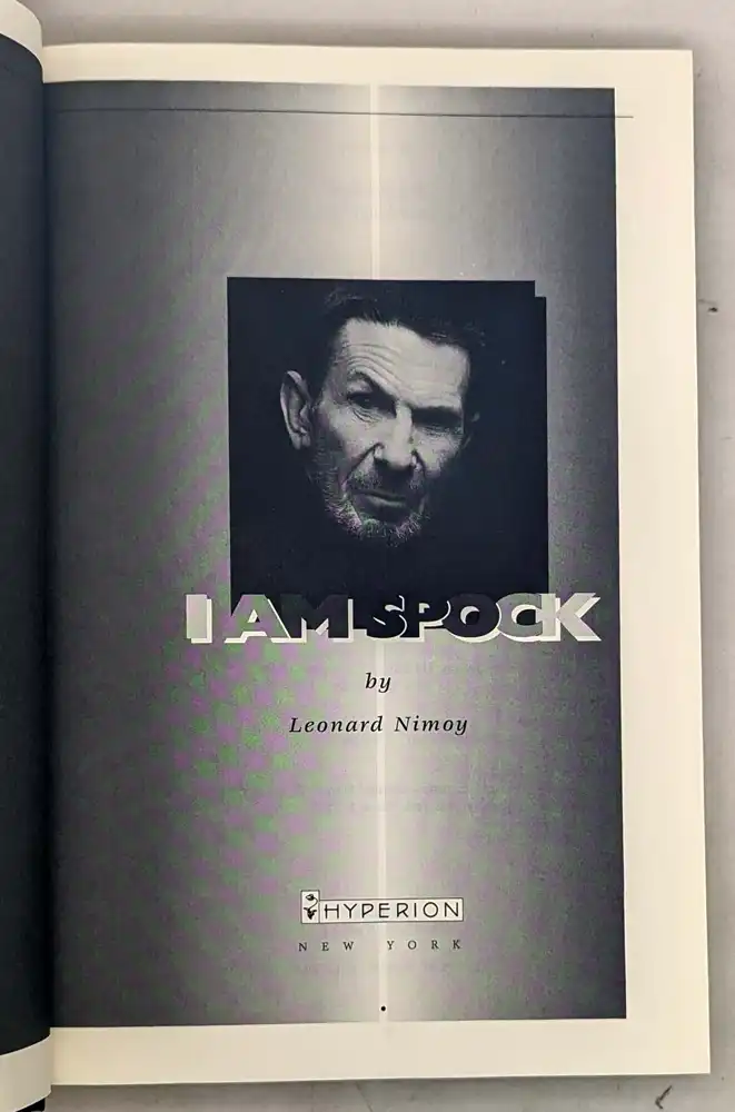 I Am Spock - Leonard Nemoy 1995 | 1st Edition