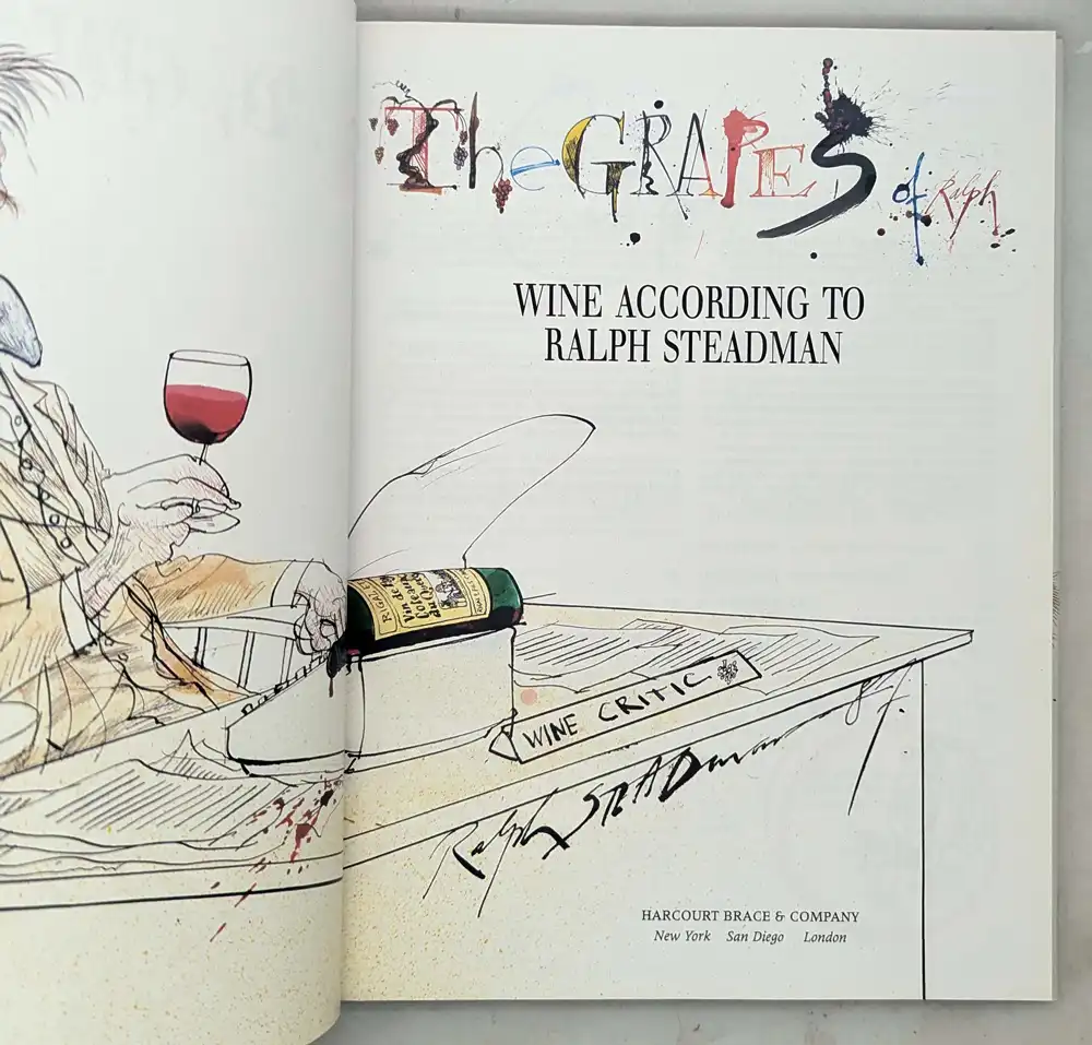 The Grapes of Ralph - Ralph Steadman | 1st Edition
