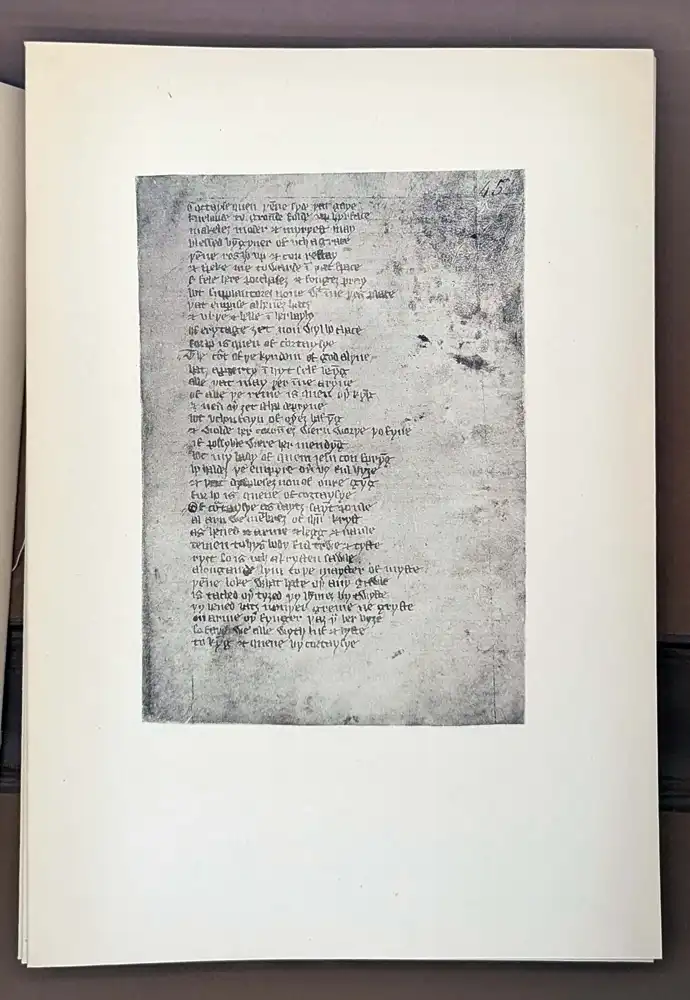 Pearl, Cleanness, Patience and Sir Gawain 1955 | Facsimile