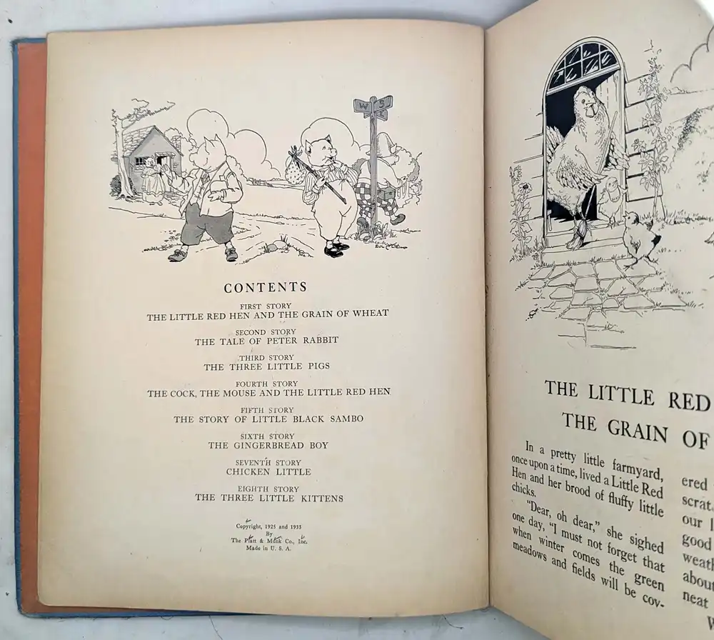 Nursery Tales Children Love - Eulalie 1933 (Black Sambo)